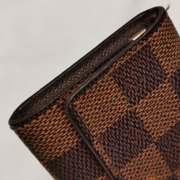 Authentic Louis Vuitton Damier Ebene 6 Key Holder - Picture 6 of 11